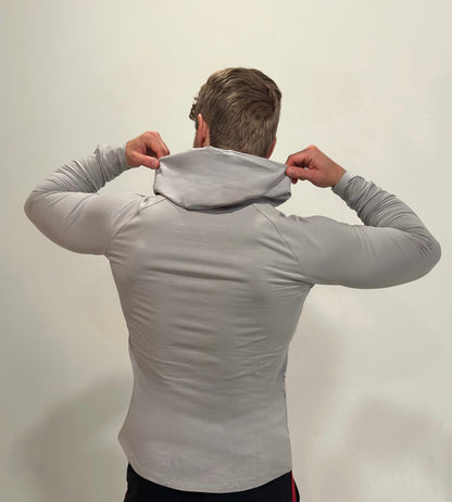 FITFORWARD GREY ZIP HOODIE