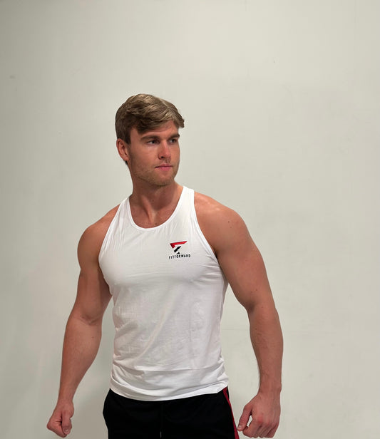 WHITE SIGNATURE TANK TOP